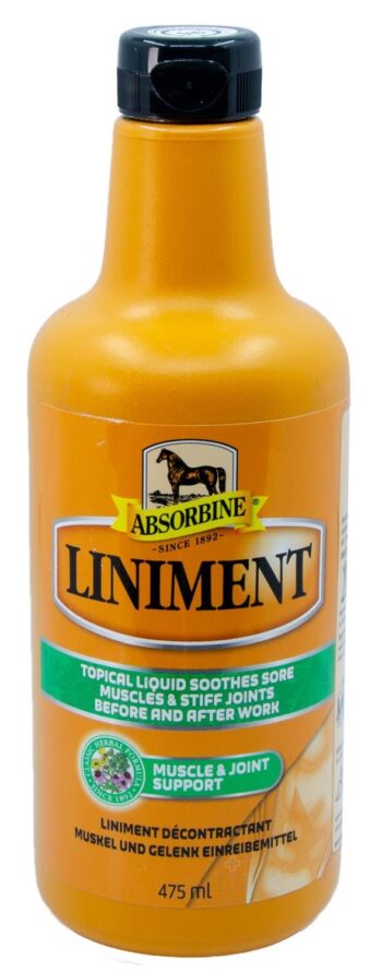 Absorbine Liquid Embrocation 950 ml, 96 timers karens