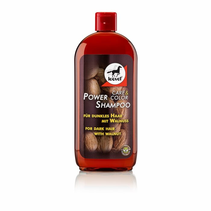 Leovel Power Shampoo For Dark Hair With Walnut