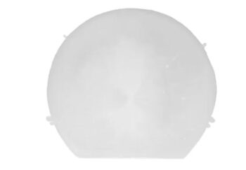 Såle plast hvit 2,5 mm stiv