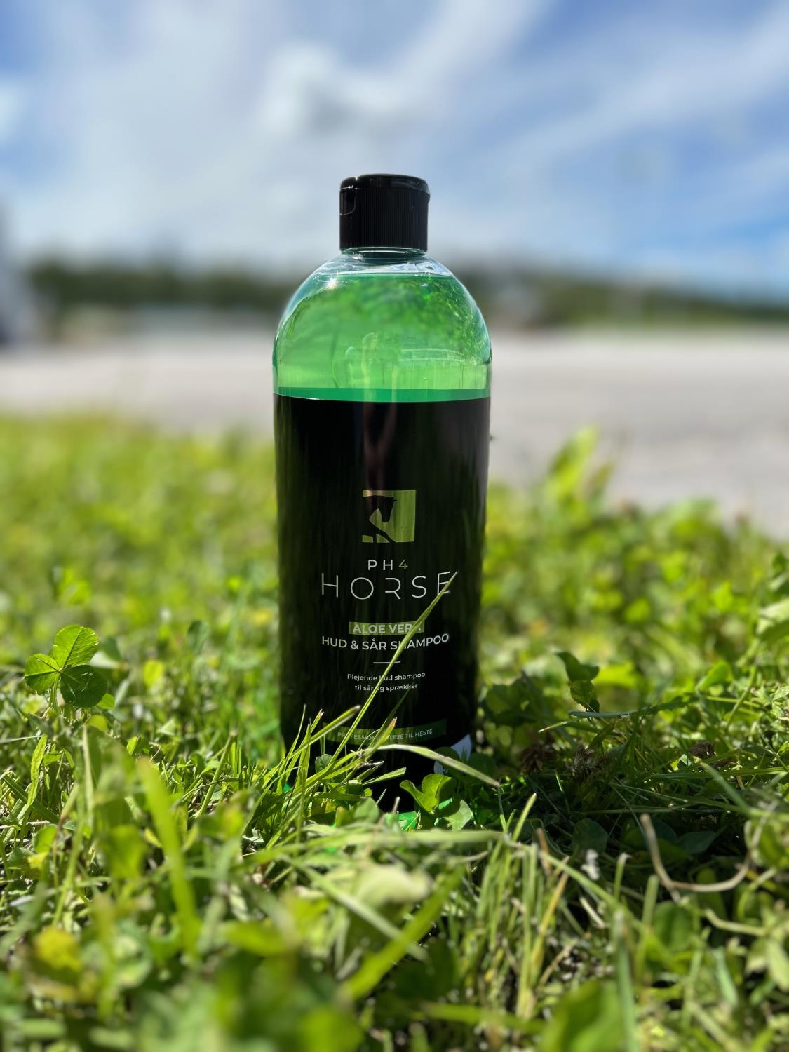 PH4 Horse Aloe Vera Hud & Sår sjampo 1L