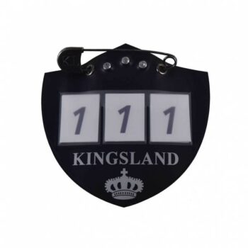 KLiban number plate for saddle pad