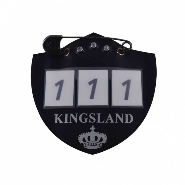 KLiban number plate for saddle pad