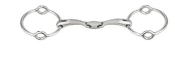 Sprenger Satinox Gag 3-delt bitt 14mm