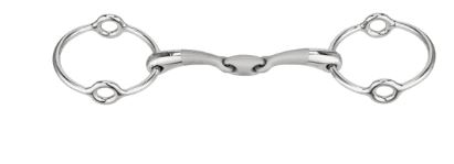 Sprenger Satinox Gag 3-delt bitt 14mm
