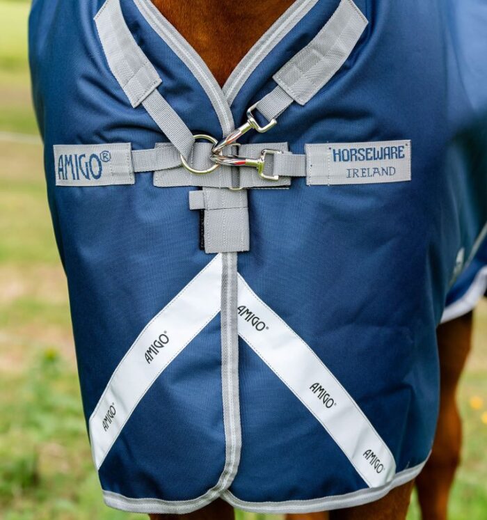 Horseware Amigo Bravo 12 Plus Turnout 100g V-front