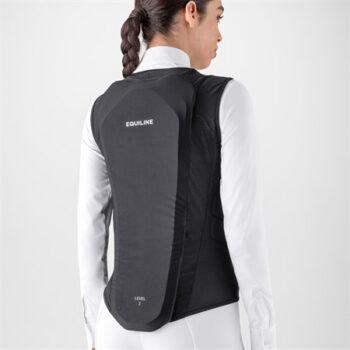 Equiline Xcudo Ryggbeskytter Sikkerhetsvest level 2 i sort