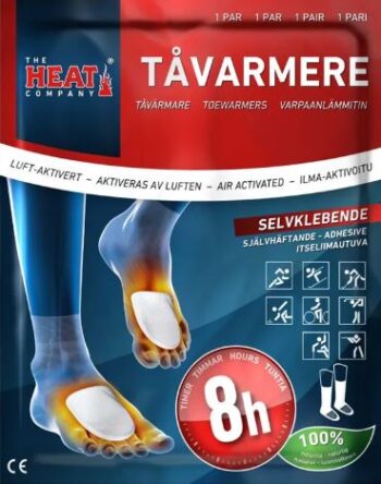 The Heat Company Tåvarmere 5-pack