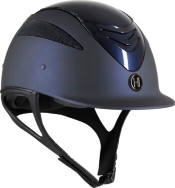 One K Defender Pro ridehjelm - glossy top, swarowski pipe