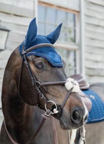 Kentucky Fly veil Welliongton Velvet Pearls