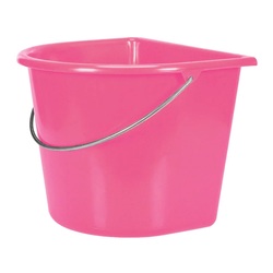 Bøtte V Plast m rett vegg og hank 15L