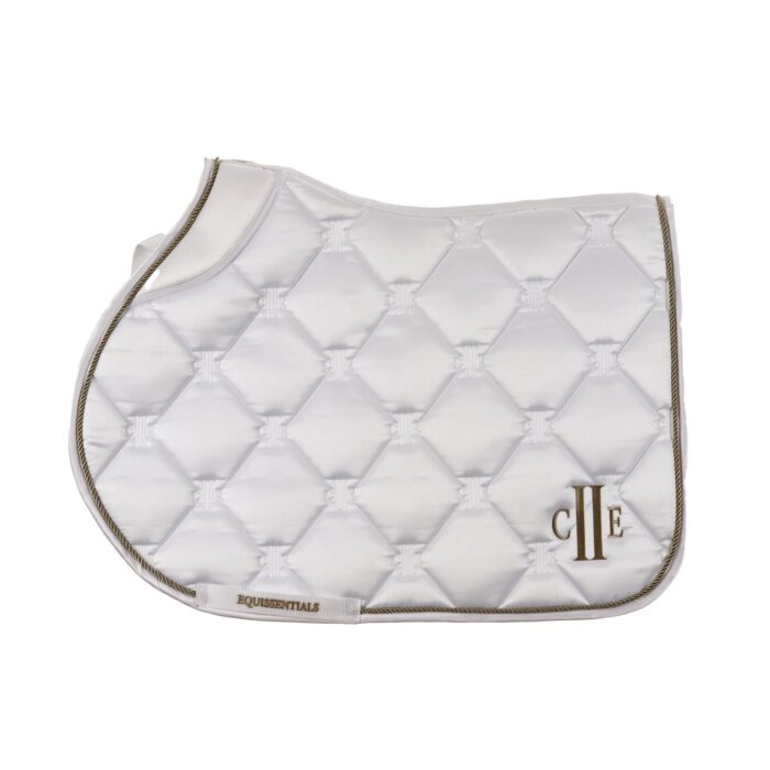 C2E SIMI VALLEY Jumping Satin Saddle Pad