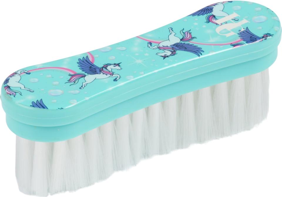 HG Head Brush Aruba Blue m/enhjørninger