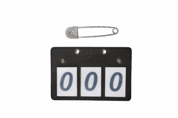 KLMaddie Show Number Plate W 3 Numbers 1-Pack
