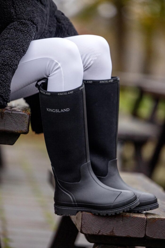 Kingsland KLMaria Ladies High Shaft Rubber Boot Neoprene/Rubber