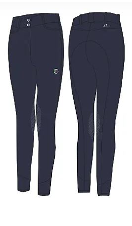 C2E FRESNO COLOR Ladies Kneegrip Breeches