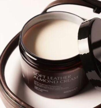 Grooming Deluxe Soft Leather Almond Cream