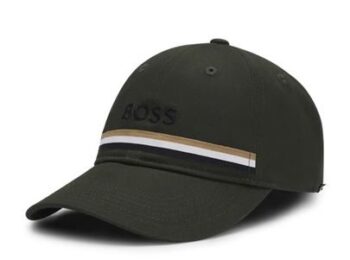 BOSS Caps Tape Stripe