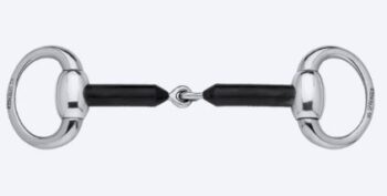 Sprenger Eggbutt Bit 16 mm Hard Carbon w/Oval stainless steel rings