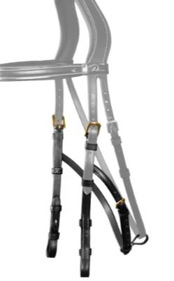 Dyon Hackamore Cheekpieces D-Collection