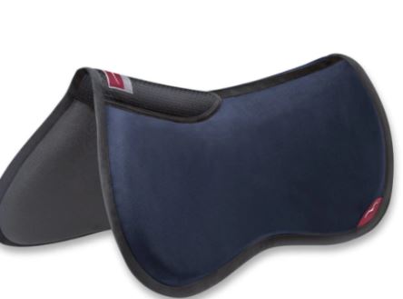 Animo Memory foam Saddle pad HVIT