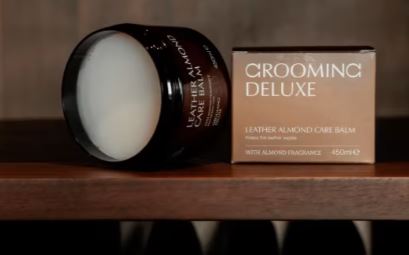 Grooming Deluxe Leather Almond Care Balm