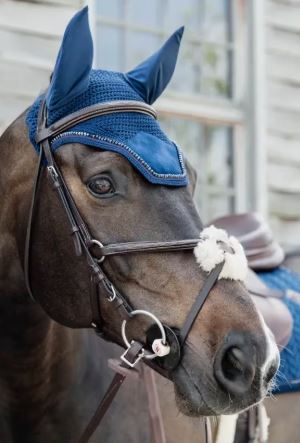 Kentucky Fly Veil Wellington Soundless Velvet Pearls