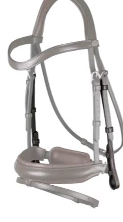 Dyon Cheekpieces w/Cream Stitching