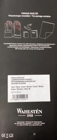 Wahlsten Ivo Oppvarmet Hansker