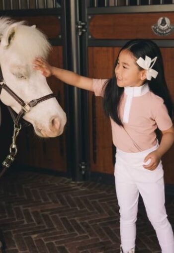 Kentucky Sammy Kids Girl Riding Leggings Full Grip