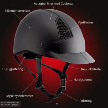 Heimer ridehjelm Safe H