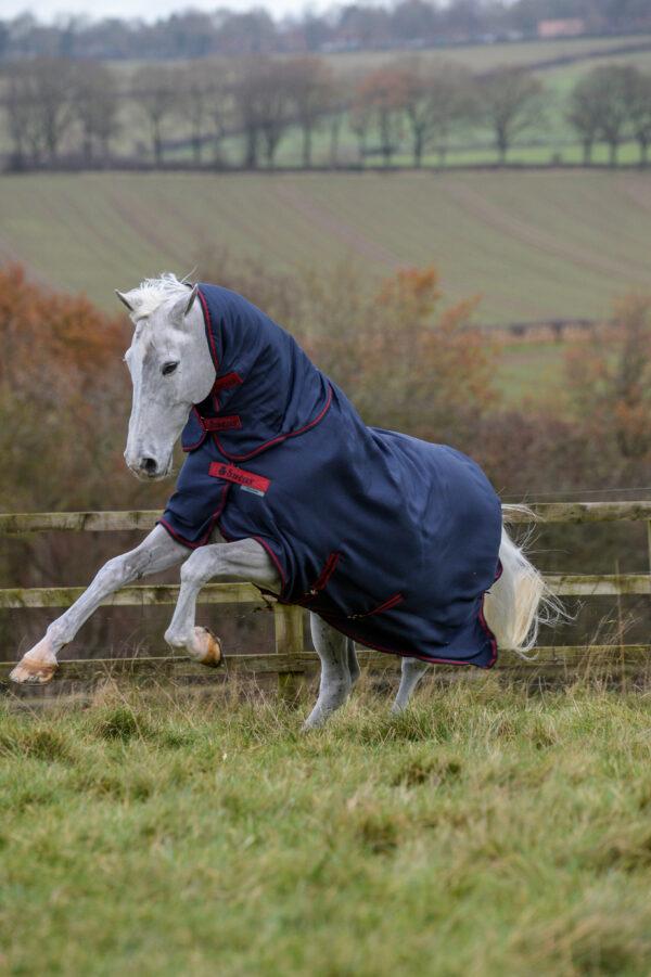 Bucas Freedom Turnout 150/150 Full Neck Graphit med rød kant