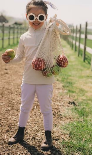 Kentucky Sammy Kids Girl Riding Leggings Full Grip