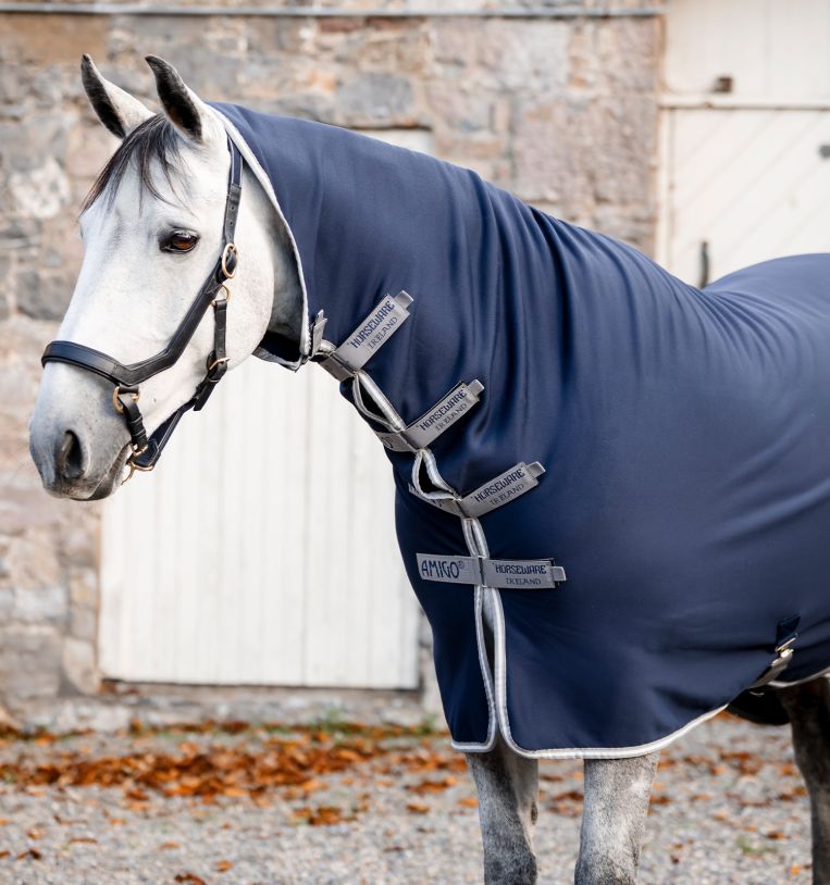 Horseware Amigo Integrated Jersey Cooler m/hals