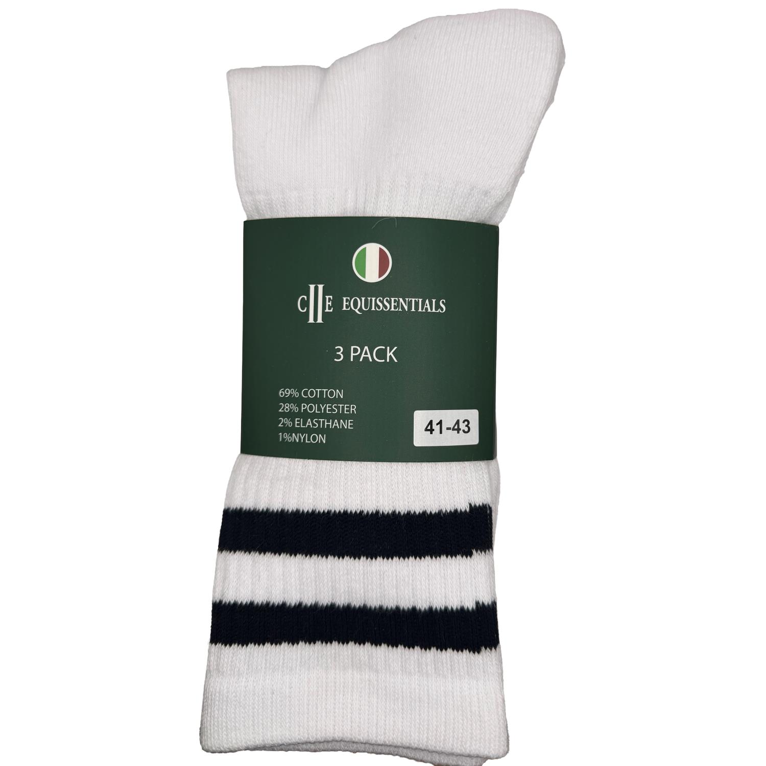 C2E ST JAMES 3 Pack Tennis Socks