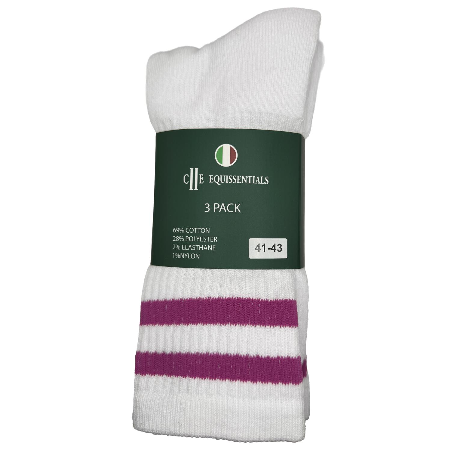 C2E ST JAMES 3 Pack Tennis Socks