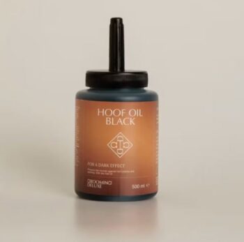 Grooming Deluxe Hoof Oil Shine Black