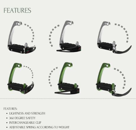 Safe Riding S Light Stigbøyler