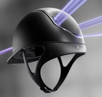 Samshield Miss Shield Glossy w/Crystal Fabric 2.0 Helmet