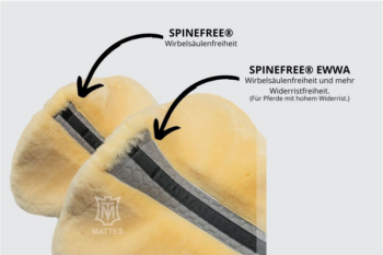 Mattes Saueskinn Pad dressur EWWA