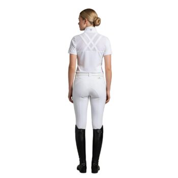 C2E Camden Ladies SS Showshirt w Cross in Back