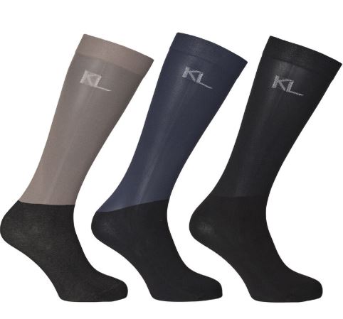 Kingsland KL Agnes Show Socks 3-Pack Assorted Colors One Size