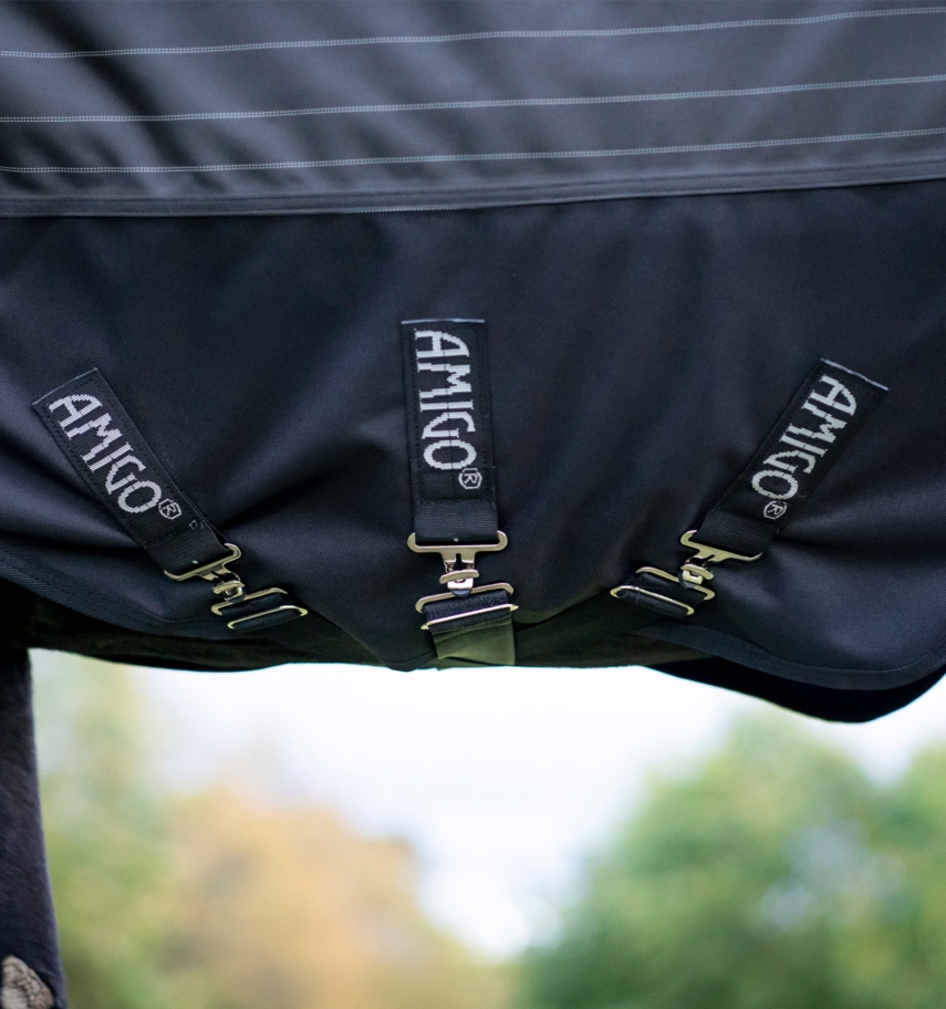Horseware Amigo 1200D Fieldsafe Plus Turnout - Reflectech 250g Utedekken