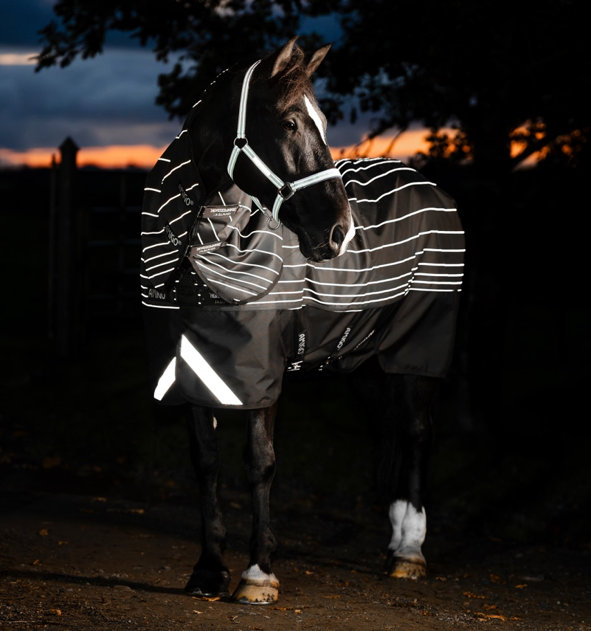 Horseware Amigo 1200D Fieldsafe Plus Turnout - Reflectech 250g Utedekken