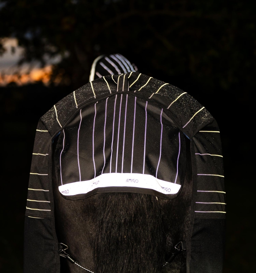Horseware Amigo 1200D Fieldsafe Plus Turnout - Reflectech 250g Utedekken