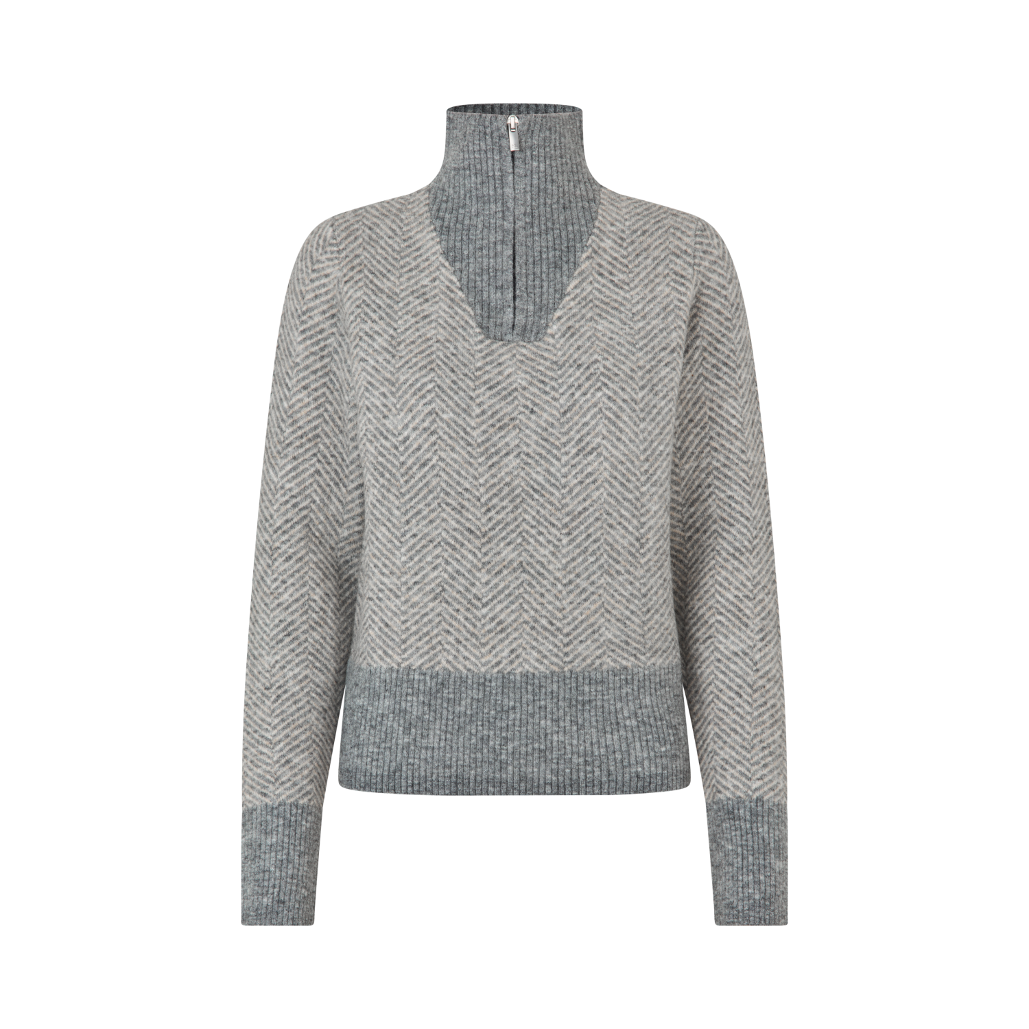 Kingsland Audrey Ladies Half Zip Knit Genser