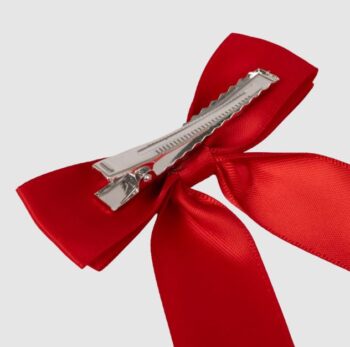 Kentucky Red Ribbon With Clip / Spenne Medium