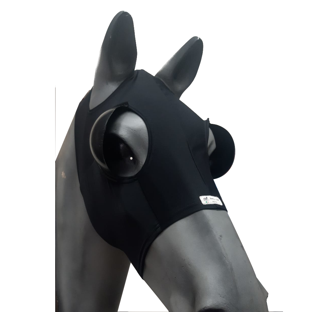 Racing Tack Maske Lycra Halve Skylapper u/Ører